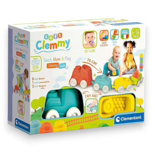 Picture of BABY CLEMMY TRAIN TOUCH AND LEARN